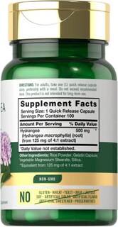 Foto 2 | Foto 2 | Suplemento Carlyle: Cápsulas De Raíz De Hortensia, 500 Mg, 100 Unidades - Venta Internacional.