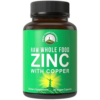 Foto 1 | Foto 1 | Suplemento De Zinc Para Alimentos Integrales Sin Procesar De Peak Performance Con Cobre - Venta Internacional.
