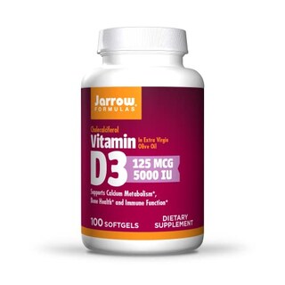 Foto 1 | Foto 1 | Suplemento Jarrow Formulas De Vitamina D3 5000 Ui 100 Cápsulas Blandas - Venta Internacional.