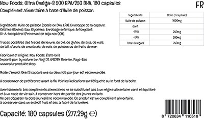 Foto 4 | Foto 4 | Supplement Now Foods Ultra Omega-3 500 Epa/250 Dha 180 G - Venta Internacional.