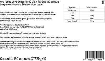 Foto 5 | Foto 5 | Supplement Now Foods Ultra Omega-3 500 Epa/250 Dha 180 G - Venta Internacional.