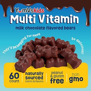 Foto 2 | Foto 2 | Suplemento Multivitamínico Yum-vs Kids Chocolate 60 Masticable - Venta Internacional.