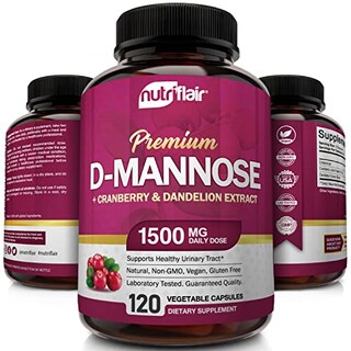 Foto 4 | Foto 4 | Suplemento Nutriflair D-manose 1200 Mg Con 120 Cápsulas De Arándano - Venta Internacional.