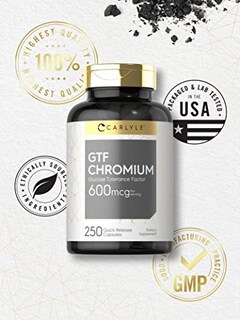 Foto 5 | Foto 5 | Suplemento Carlyle Gtf Chromium 600 Mcg 250 Cápsulas - Venta Internacional.