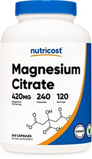 Foto 1 | Foto 1 | Suplemento Nutricost Citrato De Magnesio 420 Mg 240 Cápsulas - Venta Internacional.
