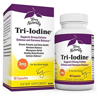 Foto 1 | Foto 1 | Suplemento Terry Naturally Tri-iodine, 3 Mg, 90 Cápsulas Veganas - Venta Internacional.