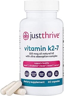 Foto 1 | Foto 1 | Suplemento Just Thrive Con Vitamina K2-7 Para La Salud Ósea Y Cardíaca Durante 30 Días - Venta Internacional.