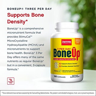 Foto 3 | Foto 3 | Suplemento Jarrow Formulas Boneup Three Por Día, 180 Cápsulas - Venta Internacional.