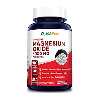 Foto 1 | Foto 1 | Suplemento De Óxido De Magnesio Nusapure 1000 Mg 180 Cápsulas Vegetarianas - Venta Internacional.