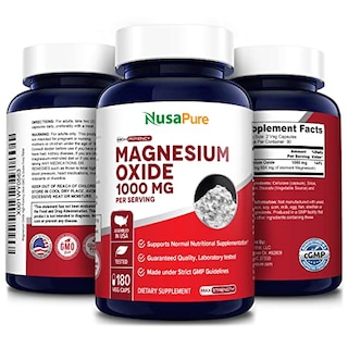 Foto 4 | Foto 4 | Suplemento De Óxido De Magnesio Nusapure 1000 Mg 180 Cápsulas Vegetarianas - Venta Internacional.