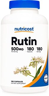 Foto 1 | Foto 1 | Suplemento Nutricost Rutin 500 Mg 180 Cápsulas Sin Gluten - Venta Internacional.