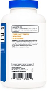Foto 3 | Foto 3 | Suplemento Nutricost Rutin 500 Mg 180 Cápsulas Sin Gluten - Venta Internacional.
