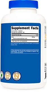 Foto 4 | Foto 4 | Suplemento Nutricost Rutin 500 Mg 180 Cápsulas Sin Gluten - Venta Internacional.