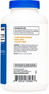 Foto 2 | Foto 2 | Suplemento Nutricost Ox Bile Capsules 125 Mg 240 Cápsulas - Venta Internacional.