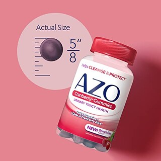 Foto 5 | Foto 5 | Suplemento Azo, Gomitas De Arándano Para La Salud Del Tracto Urinario, 72 Unidades - Venta Internacional.