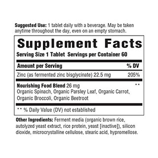 Foto 2 | Foto 2 | Suplemento Megafood Zinc Immune Health Support 60 Comprimidos - Venta Internacional.