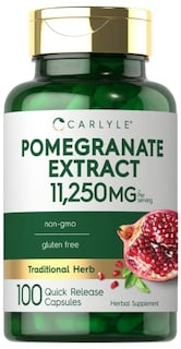 Foto 1 | Foto 1 | Suplemento De Extracto De Granada De Carlyle, 11250 Mg, 100 Cápsulas - Venta Internacional.