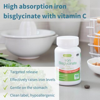 Foto 2 | Foto 2 | Suplemento De Bisglicinato De Hierro 20% De Igennus Healthcare Nutrition - Venta Internacional.