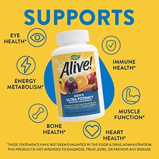 Foto 3 | Foto 3 | ¡multivitamínico Nature's Way Alive! Ultra Potency Para Hombre, 150 Comprimidos - Venta Internacional.