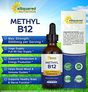 Foto 2 | Foto 2 | Suplemento De Vitamina B12 De Squared Nutrition, 5000 Mcg - Venta Internacional.