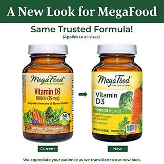 Foto 2 | Foto 2 | Suplemento Megafood De Vitamina D3 1000 Ui (25 Mcg) 60 Tabletas - Venta Internacional.