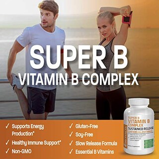 Foto 3 | Foto 3 | Suplemento Bronson Super B Vitamina B Complex 100 Comprimidos - Venta Internacional.