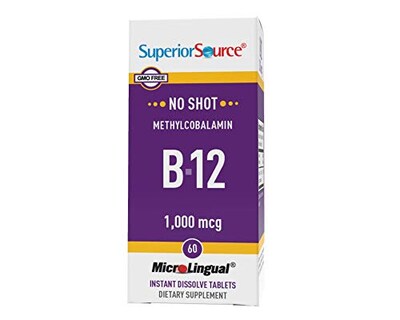 Foto 1 | Foto 1 | Suplemento De Vitamina B12, Metilcobalamina De Fuente Superior, 1000 Mg - Venta Internacional.