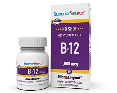 Foto 3 | Foto 3 | Suplemento De Vitamina B12, Metilcobalamina De Fuente Superior, 1000 Mg - Venta Internacional.
