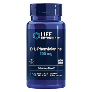 Foto 1 | Foto 1 | Suplemento Life Extension D L-fenilalanina 500 Mg 100 Cápsulas - Venta Internacional.