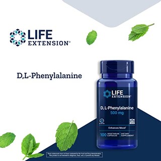 Foto 4 | Foto 4 | Suplemento Life Extension D L-fenilalanina 500 Mg 100 Cápsulas - Venta Internacional.
