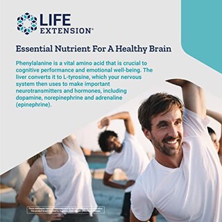 Foto 5 | Foto 5 | Suplemento Life Extension D L-fenilalanina 500 Mg 100 Cápsulas - Venta Internacional.
