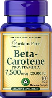 Foto 1 | Foto 1 | Suplemento De Betacaroteno Puritan's Pride 100 Cápsulas Blandas - Venta Internacional.