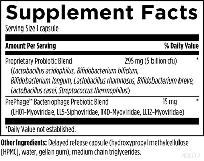Foto 4 | Foto 4 | Diseños De Suplementos Para La Salud Probiophage Df Pre+probiotic - Venta Internacional.