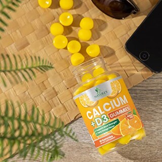 Foto 6 | Foto 6 | Gominolas De Calcio Nature's Nutrition Sin Azúcar Con Vitamina D3 - Venta Internacional.