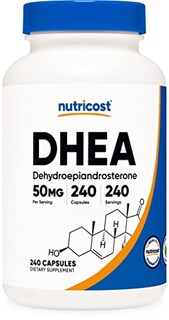 Foto 1 | Foto 1 | Suplemento Nutricost Dhea 50 Mg 240 Cápsulas Sin Gluten - Venta Internacional.