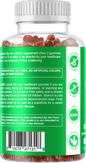 Foto 6 | Foto 6 | Suplemento Vitamático De Gomitas Irlandesas De Musgo Marino, 3000 Mg, 60% Veganas - Venta Internacional.