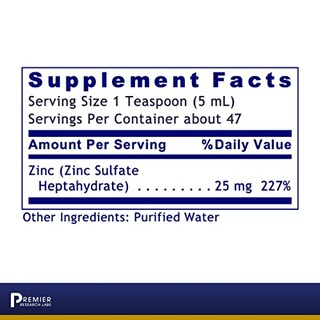Foto 2 | Foto 2 | Suplemento Premier Research Labs Liquid Zinc Ultra 240 Ml - Venta Internacional.