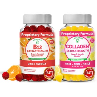 Foto 1 | Foto 1 | Paquete De Suplementos: Gomitas Lunakai Con Vitamina B12 Y Colágeno - Venta Internacional.