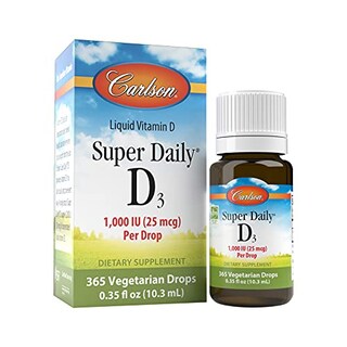 Foto 1 | Foto 1 | Suplemento Carlson Super Daily, Vitamina D3, 25 Mcg, 365 Ml - Venta Internacional.