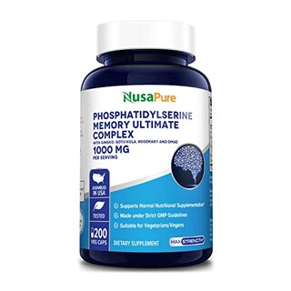 Foto 1 | Foto 1 | Suplemento Nusapure Fosfatidilserine Memory 1000 Mg 200 Cápsulas - Venta Internacional.