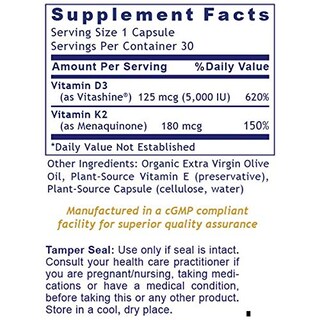 Foto 3 | Foto 3 | Suplemento Premier Research Premier Vitamina D3+k2 30 Cápsulas - Venta Internacional.