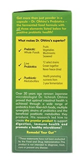 Foto 7 | Foto 7 | Suplemento Essential Formulas Dr. Ohhira's Probiotics 30 Cápsulas - Venta Internacional.