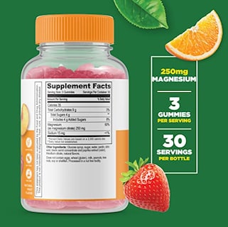 Foto 3 | Foto 3 | Suplemento Lifeable Citrato De Magnesio 250 Mg En Gomitas 90 Unidades - Venta Internacional.