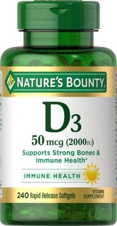 Foto 1 | Foto 1 | Suplemento De Vitamina D De Nature's Bounty, 2000 Ui, 240 Cápsulas Blandas - Venta Internacional.
