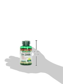 Foto 7 | Foto 7 | Suplemento De Vitamina D De Nature's Bounty, 2000 Ui, 240 Cápsulas Blandas - Venta Internacional.