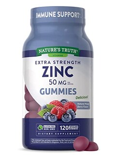 Foto 1 | Foto 1 | Suplemento De Gomitas De Zinc Nature's Truth, 50 Mg, 120 Unidades - Venta Internacional.