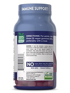 Foto 7 | Foto 7 | Suplemento De Gomitas De Zinc Nature's Truth, 50 Mg, 120 Unidades - Venta Internacional.