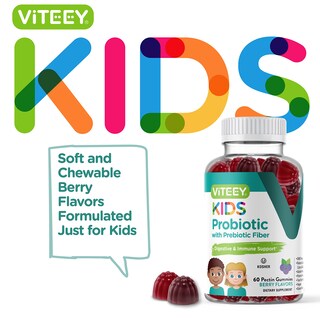 Foto 2 | Foto 2 | Gomitas Vitey Probiotics Plus Con Fibra Prebiótica Extra Fuerte - Venta Internacional.