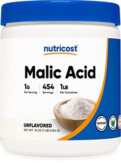Foto 1 | Foto 1 | Polvo De Ácido Málico Nutricost 454 G Sin Gluten, Sin Ogm - Venta Internacional.