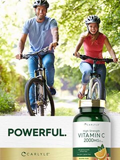 Foto 6 | Foto 6 | Suplemento Carlyle De Vitamina C De 2000 Mg Con Escaramujo 300 Cápsulas - Venta Internacional